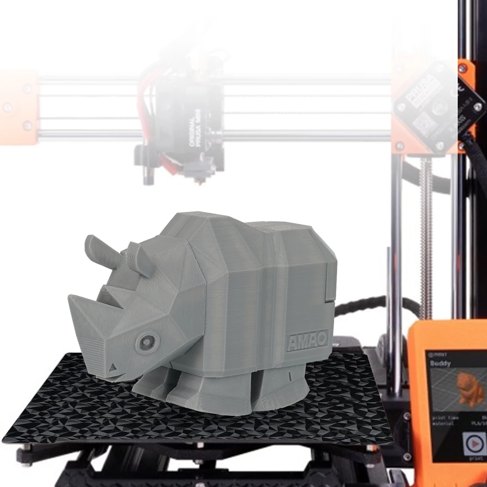 Prusa 미니 PEI 시트 빌드 플레이트, 양면 PEI PET PEO 용수철 스틸 시트, Prusa 가열 PEI 플레이트용, 196.3x190mm