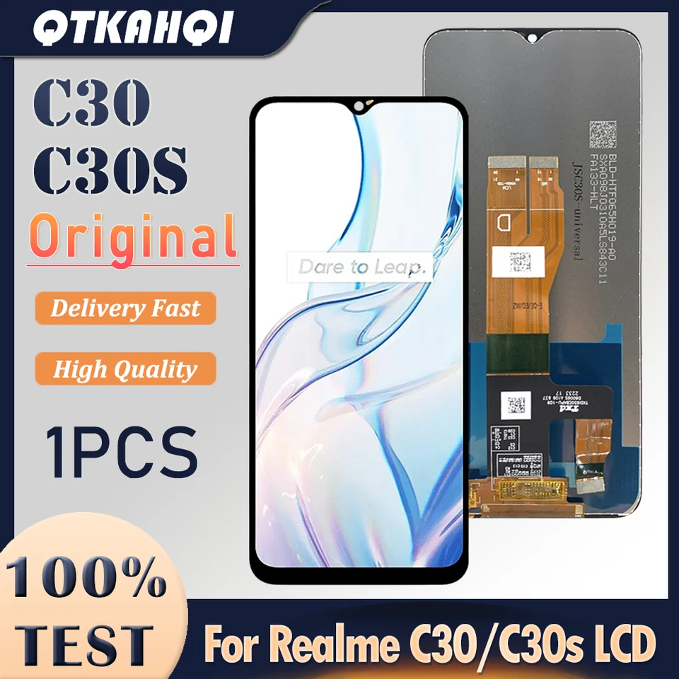 6,5 LCD Display Für OPPO Realme C30 RMX3581
