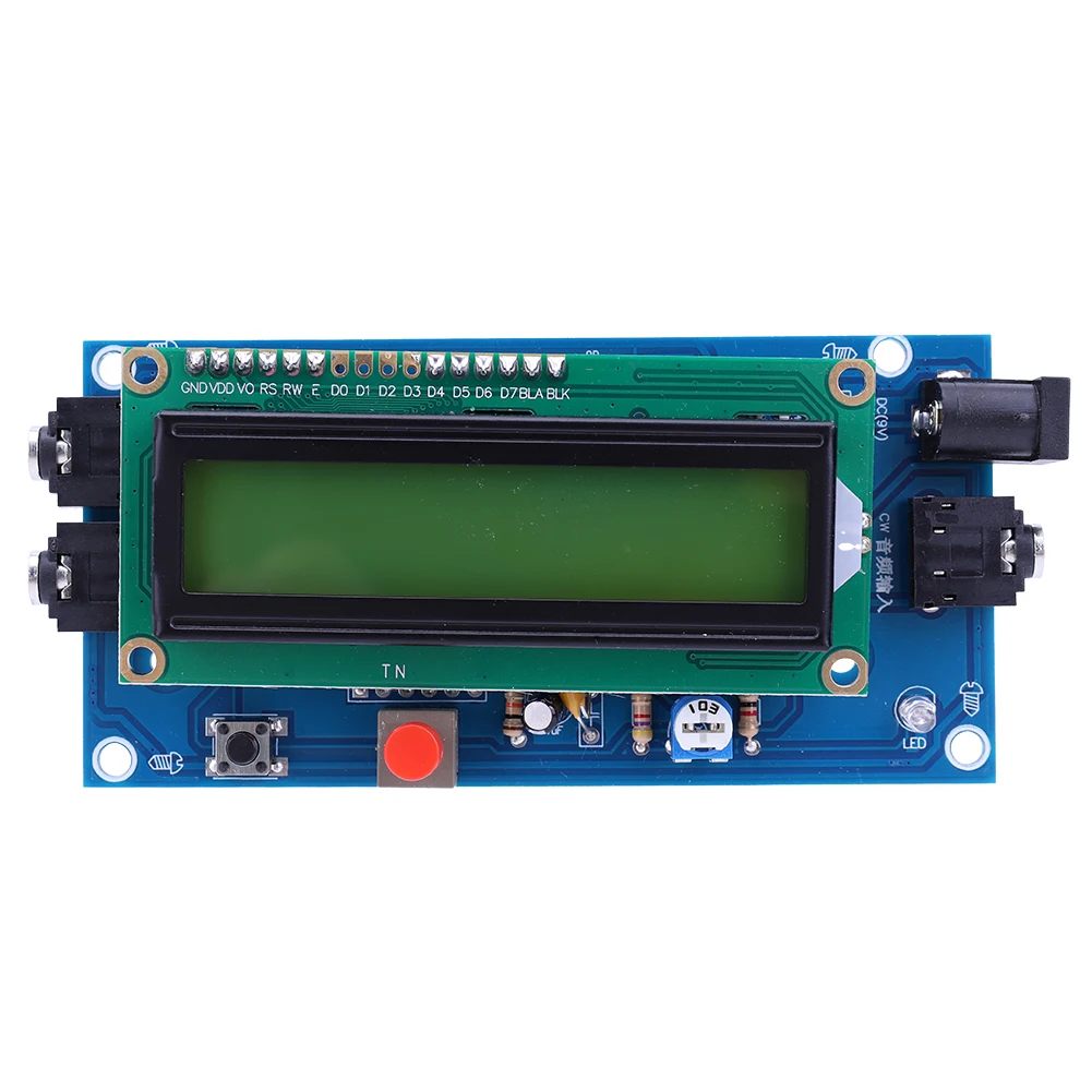 Morse code reader dc7 12v morse code translator board 500ma cw trainer