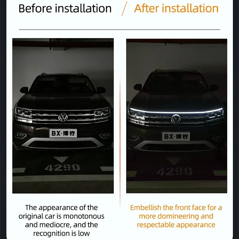 Universal LED Car Door Welcome Light Strip
