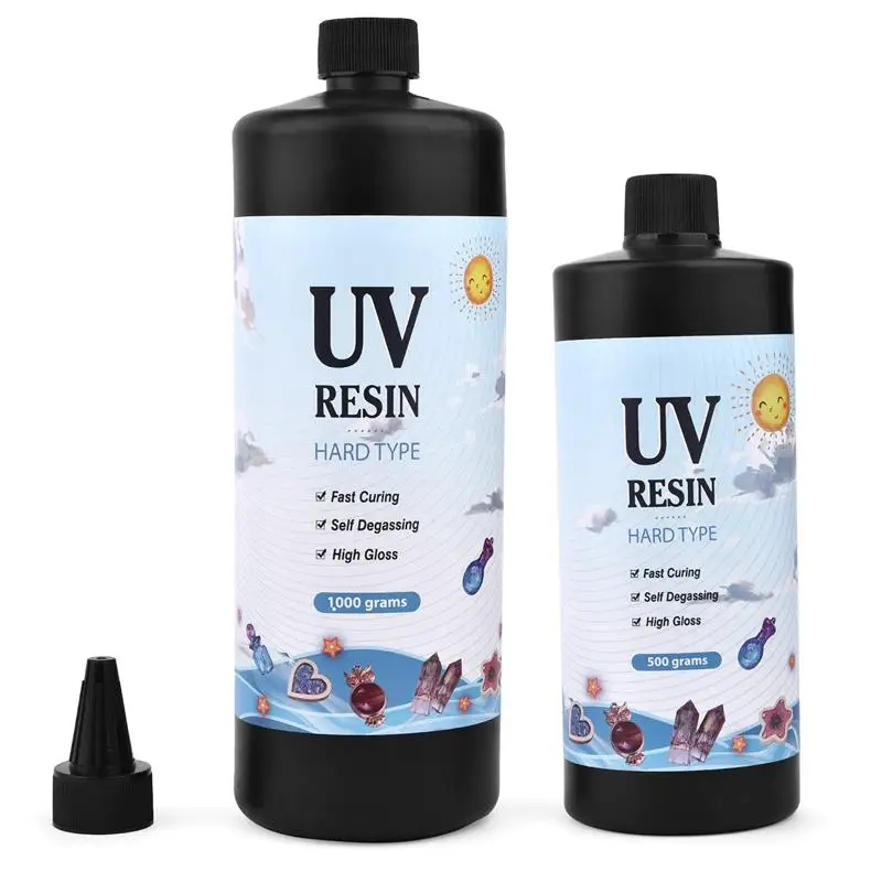 UV Resin Glue 25/1000g Ultraviolet Curing Solar Cure Sunlight Activated