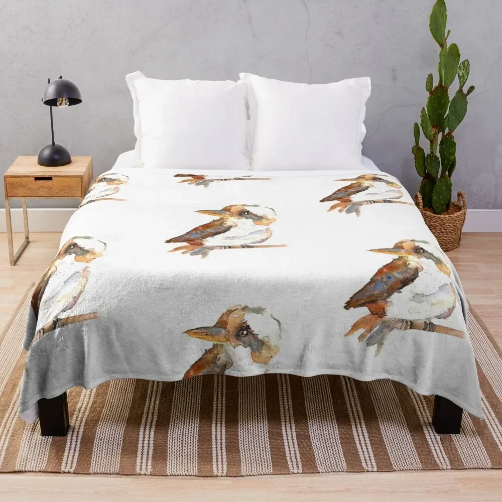 

Kookaburra Throw Blanket Camping Heavy Blankets