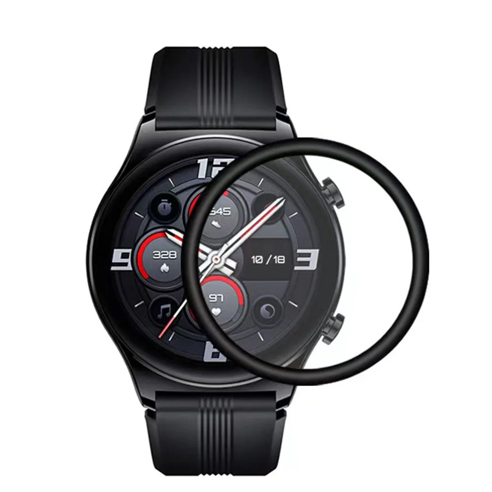 Premium 3D Curved Screen Protector Film for Smartwatch - Soft, Durable Protective Cover