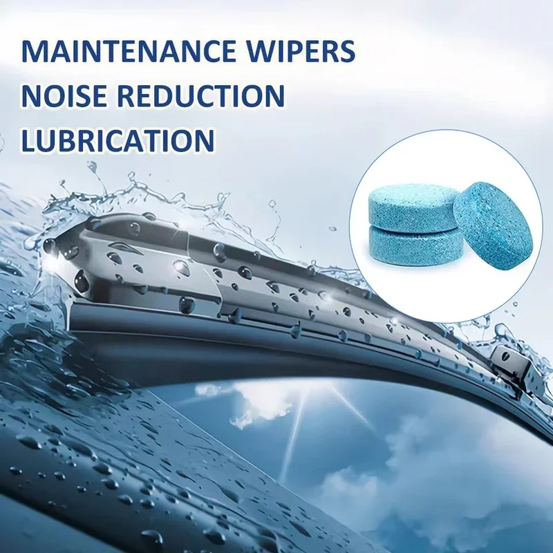 Car Windshield Glass Solid Cleaner Windscreen Wiper Effervescent Tablets Toilet Cleaning Car Accessories Car Windshield Glass So 5