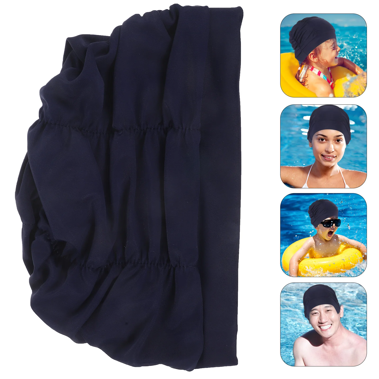 

Swim Hat Swimming Hat Long Hair Anti-skid Swim Cap Girl Comfortable Swimming Hat