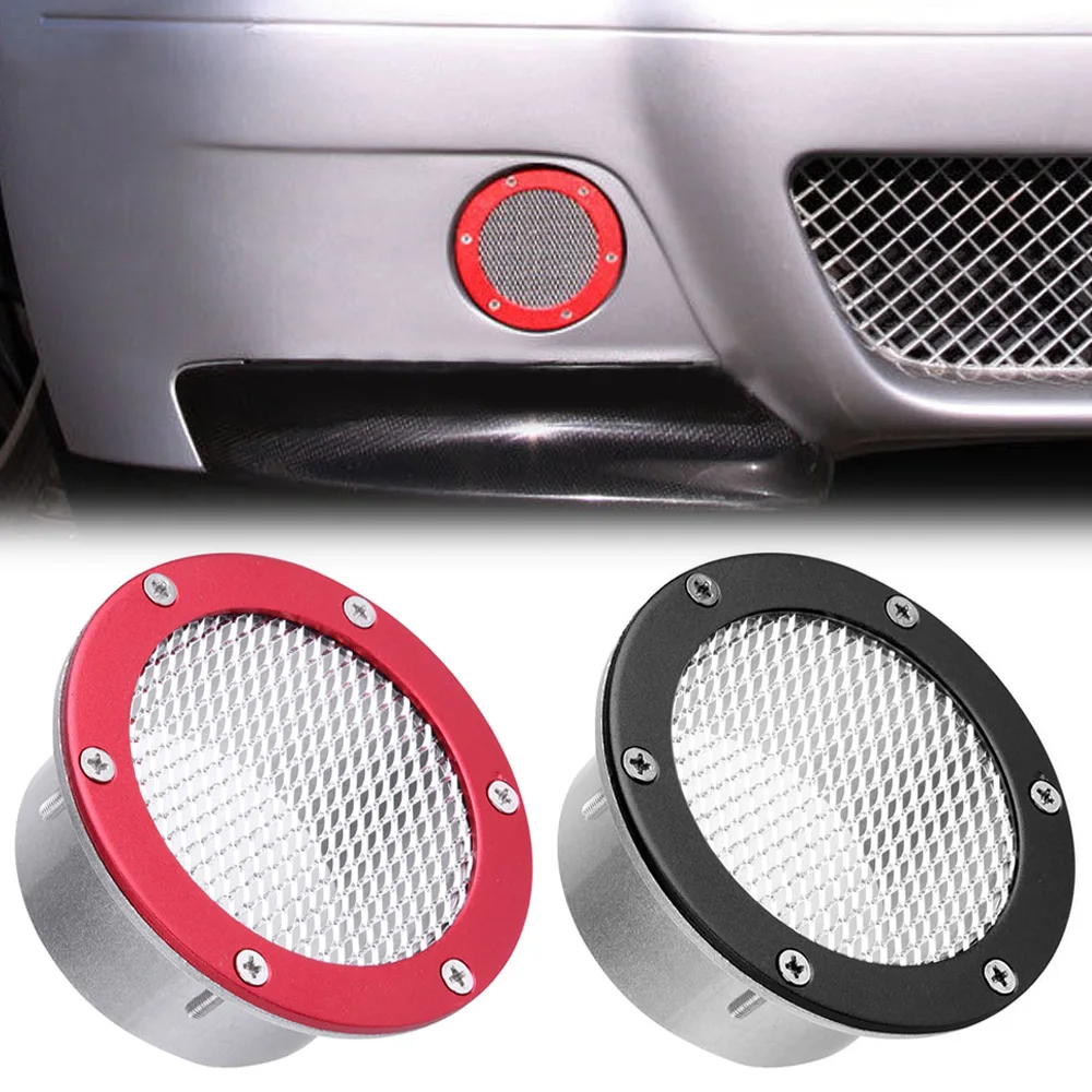 Car Universal Air Vent Dust Air Duct Grille Air Intake Cover Bumper Vent  Inlet Air Duct Cold Air Filter Aluminum Car Accessories - AliExpress