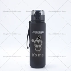 Five Nights At Freddy's Motivational Leak - Proof Sports Water Bottle - 650ml Portable & Reusable Cup (Fnaf - 1)