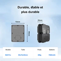 Meilleur traceur GPS antivol 4G pour voiture/moto - ‌ Localisateur magnétique puissant de véhicule avec suivi par application payée/protection de sécurité 5