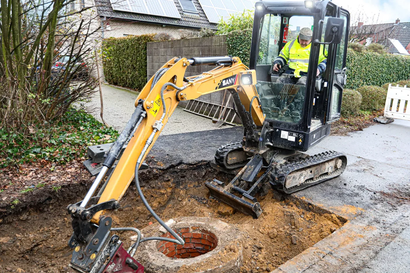 Рисунок 6 - SANY SY26U 2-тонный мини-экскаватор