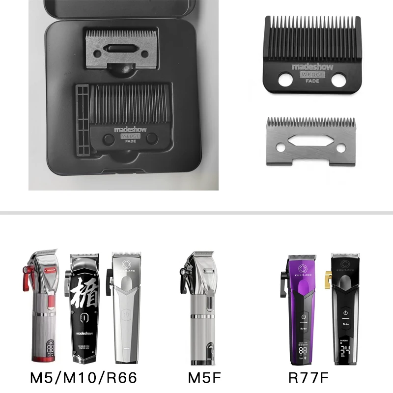 Madeshow-プロのバリカン用のオリジナルの交換可能なカッティング