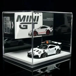 Premium Pre - Assembled 1:64 Acrylic Display Case with Original Box Backdrop (MINI GT)