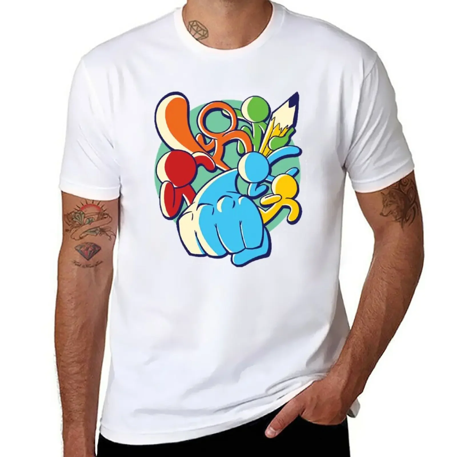 

alan becke T-Shirt heavyweights vintage clothes T-shirt men