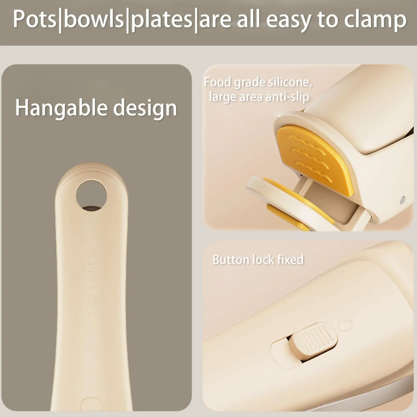 Description Picture 6 of itemDetachable Cookware Handle Universal Pot Handle Suitable For All Cookware Household Kitchen Gadget Portable Outdoor Camping Tool