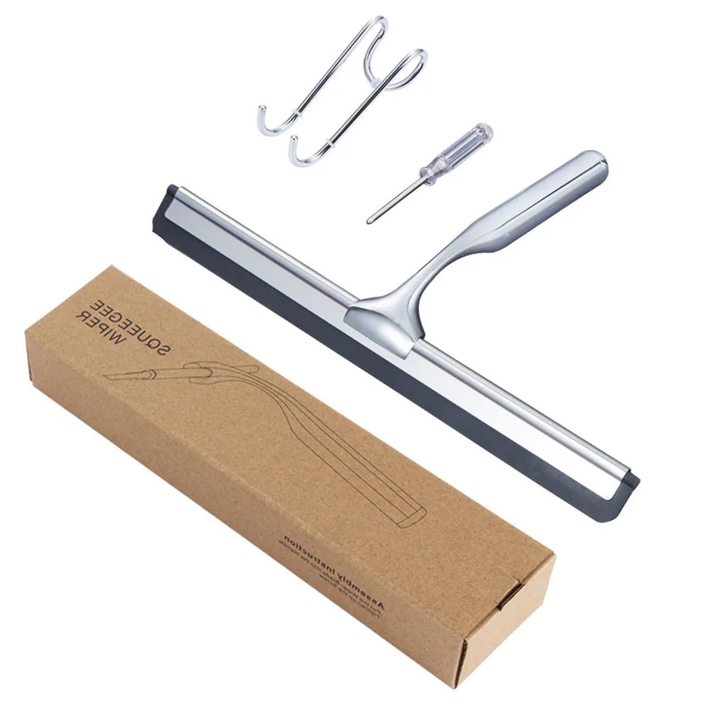 

Hook Non Slip Handle Stainless Steel Silver Straight Wiper Blade Balanced Pressure Wiper Length Cm Clip Length Cm