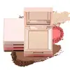 NEW 3 In 1 Highlighter Powder Palette Contour Bronzer Glitter Face Long-Lasting Shimmer Eyeshadow Cosmetic Korean Pearl Makeup 2