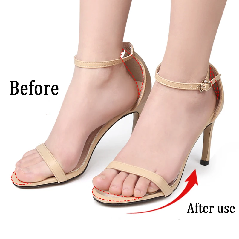 Silicone Massage Anti-Slip High Heel Insoles - Pain Relief Forefoot Pads