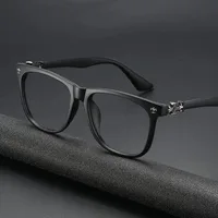 Fashion Glasses Frame Women Anti Blue Light Men Square Eyeglasses Vintage Prescription Eyewear 1