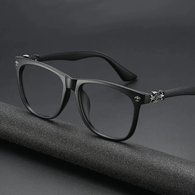 Fashion Glasses Frame Women Anti Blue Light Men Square Eyeglasses Vintage Prescription Eyewear 1
