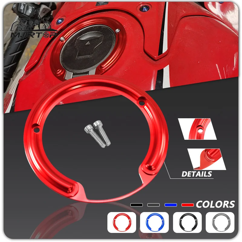 

Motorcycle CNC Aluminum Fuel Tank Oil Cap Decorative Ring Cover Protector For HONDA REBEL 300 500 Rebel 250 1100 CMX300 CMX500