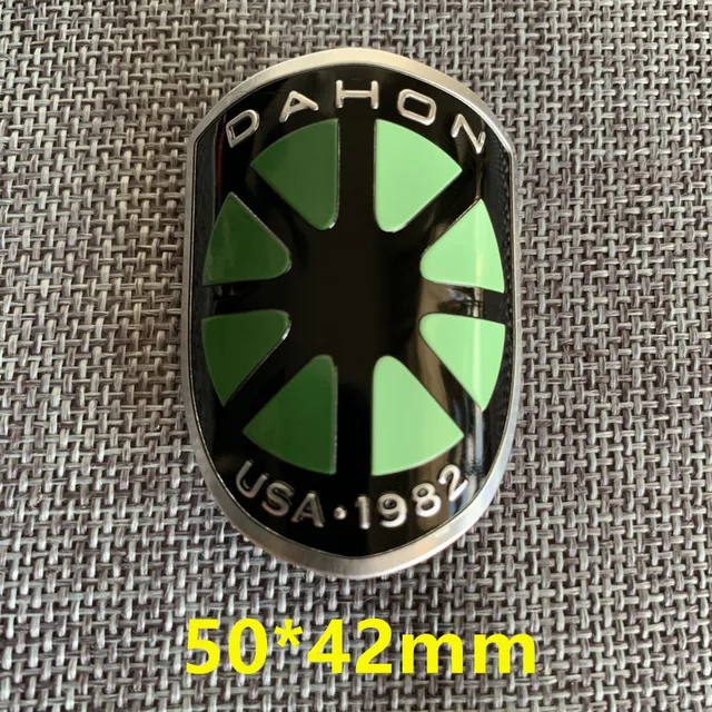 For Dahon Folding Bike Stickers Aluminum Alloy Logo Commemorative ...