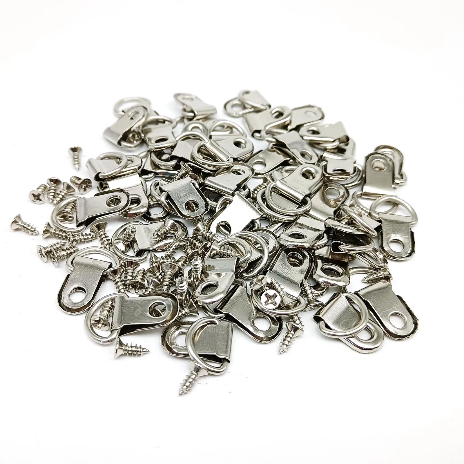 Premium Picture Frame Hanging Kit - Includes 100 Hooks and Screws