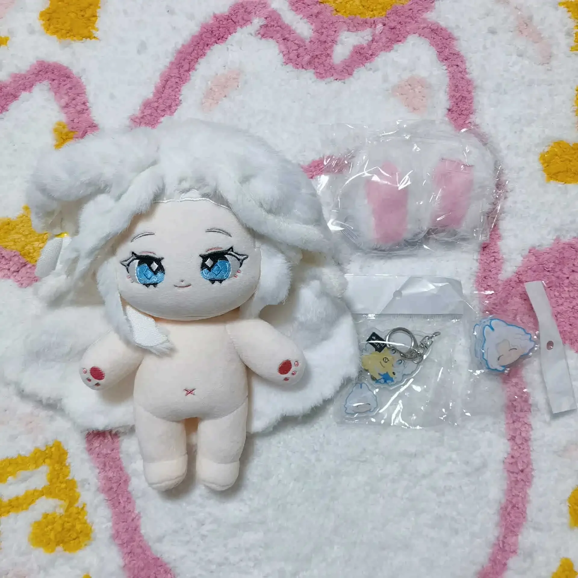 

In Stock 20cm Anime Game Cosplay Dress UP Stuffed Body Monster Xmas Gift