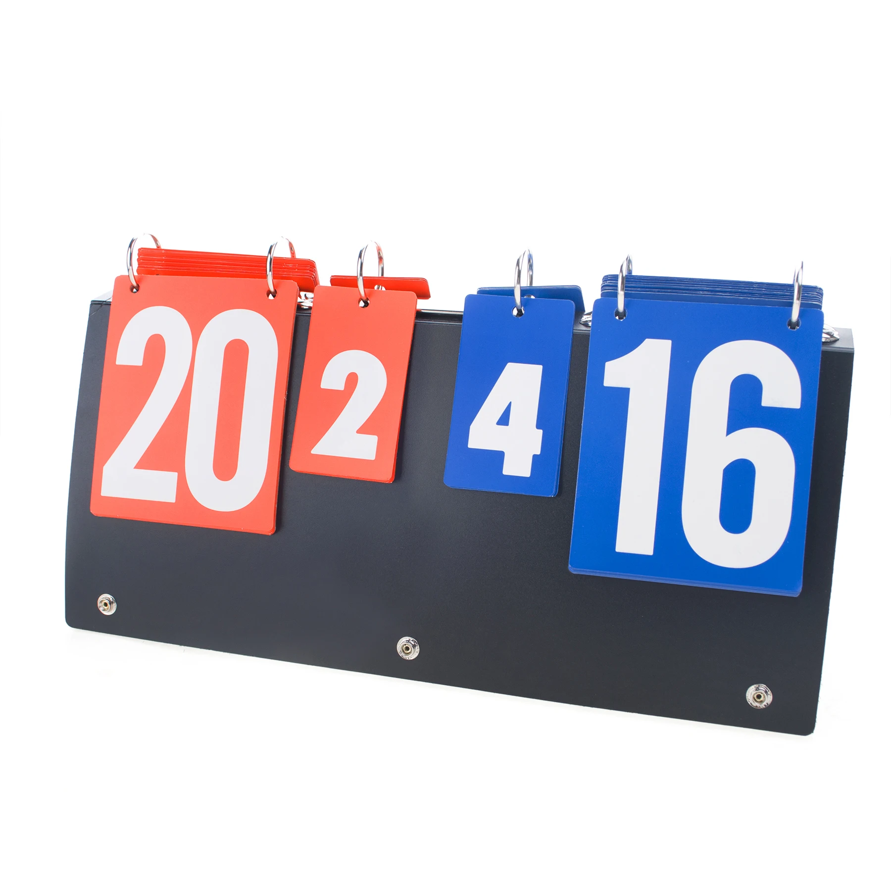 

Volleyball Multi Sports 4 Digit Portable Badminton Competitions Counter Table Tennis Both Sides Plastic Flip Scoreboard