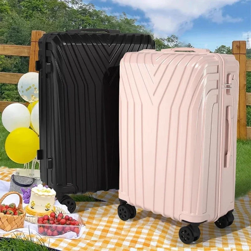 High-Value Trolley Suitcase ABS+PC Material 20 Inch Boarding Lockbox 29 Inch Large Capacity Silent Universal Wheel Luggage