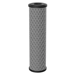 C1 Carbon Water Filter 10 Inch Under Sink Dual Purpose Powdered Activated Carbon-Impregnated Cellulose Replacement Cartridge