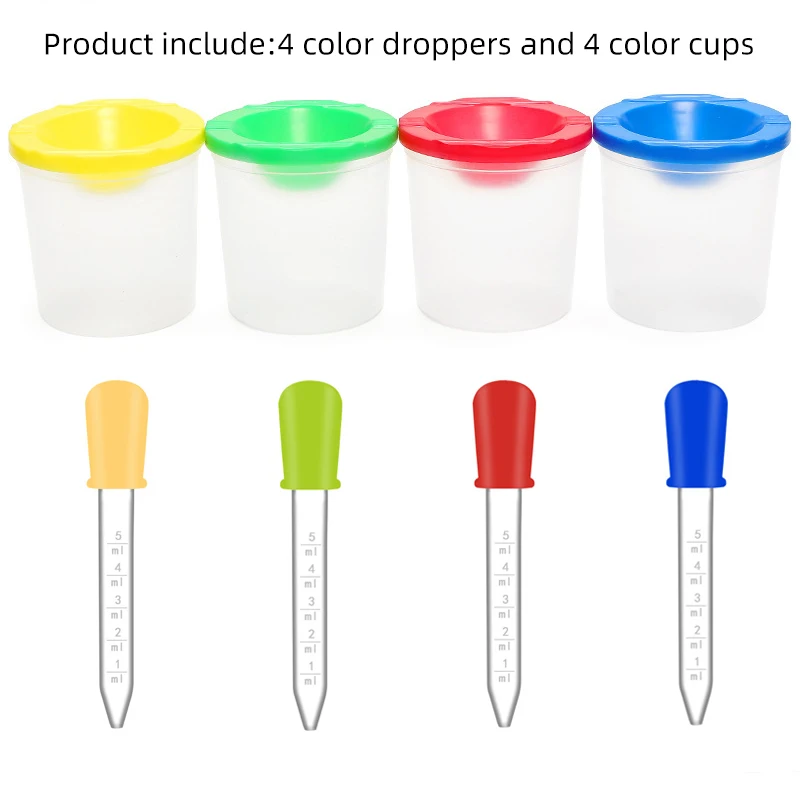 Montessori Sensory Toys Color Sorting Dropper Sensorial Material Learning Educational Color Learning Teaching Aids H1165H