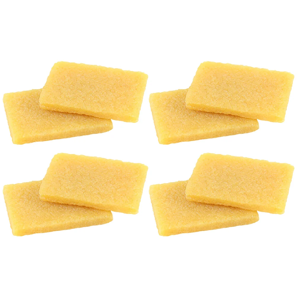 

8 Pcs Cleaning Gel Tools Rubber Eraser Glue Residue Blank Crepe Portable Scooter Adhesive Residues Removing Cement