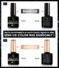 Super Top Coat Matte No Wipe Topcoat Glitter Clear Gel Base Coat Varnish Soak Off Nude UV Gel Nail Art Accessories for Manicure 6