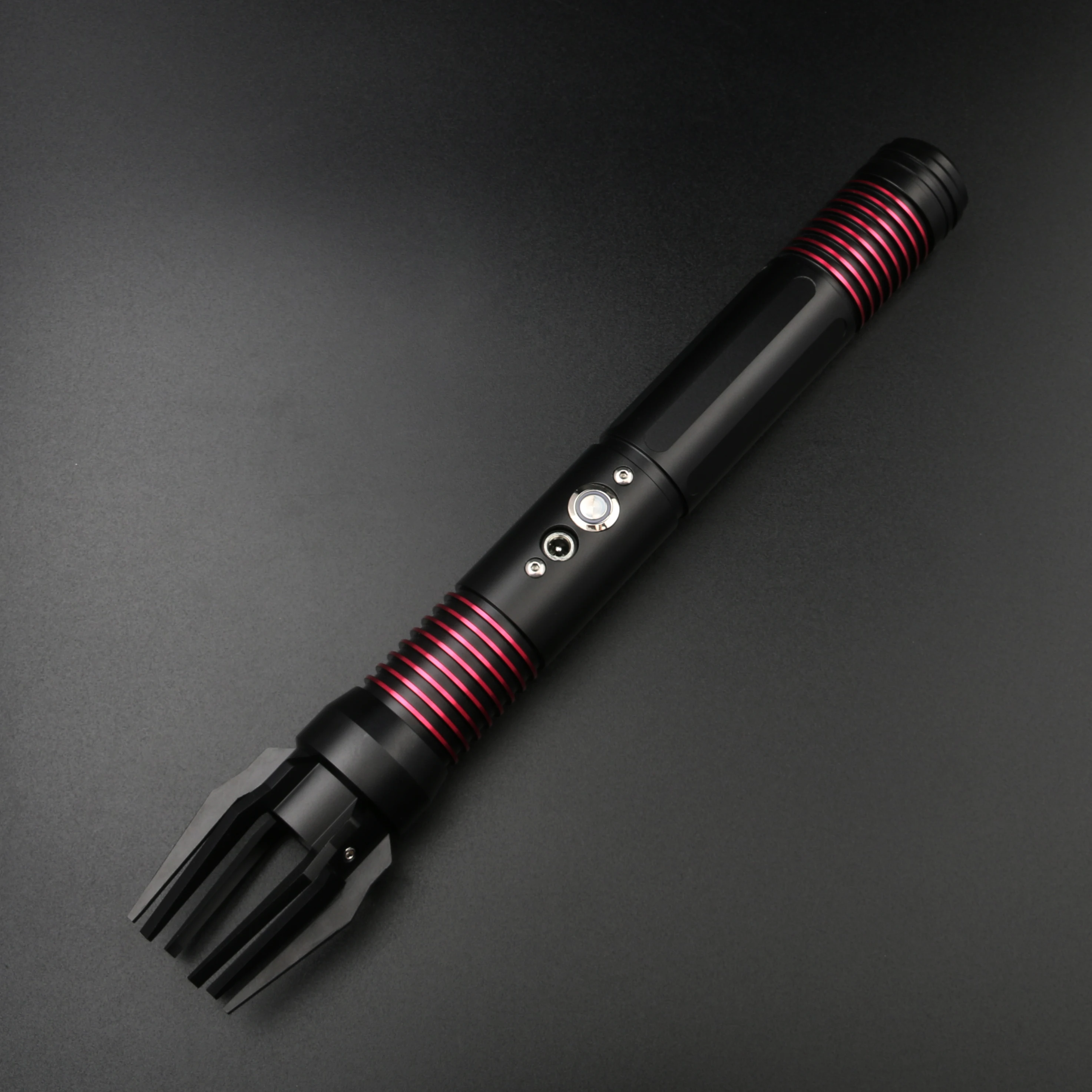 TXQSABER F-Talon-001 Smooth Swing Lightsaber With Metal Hilt 1 inch Heavy Dueling Blade 10 Sets of Soundfonts Blaster and Strobe