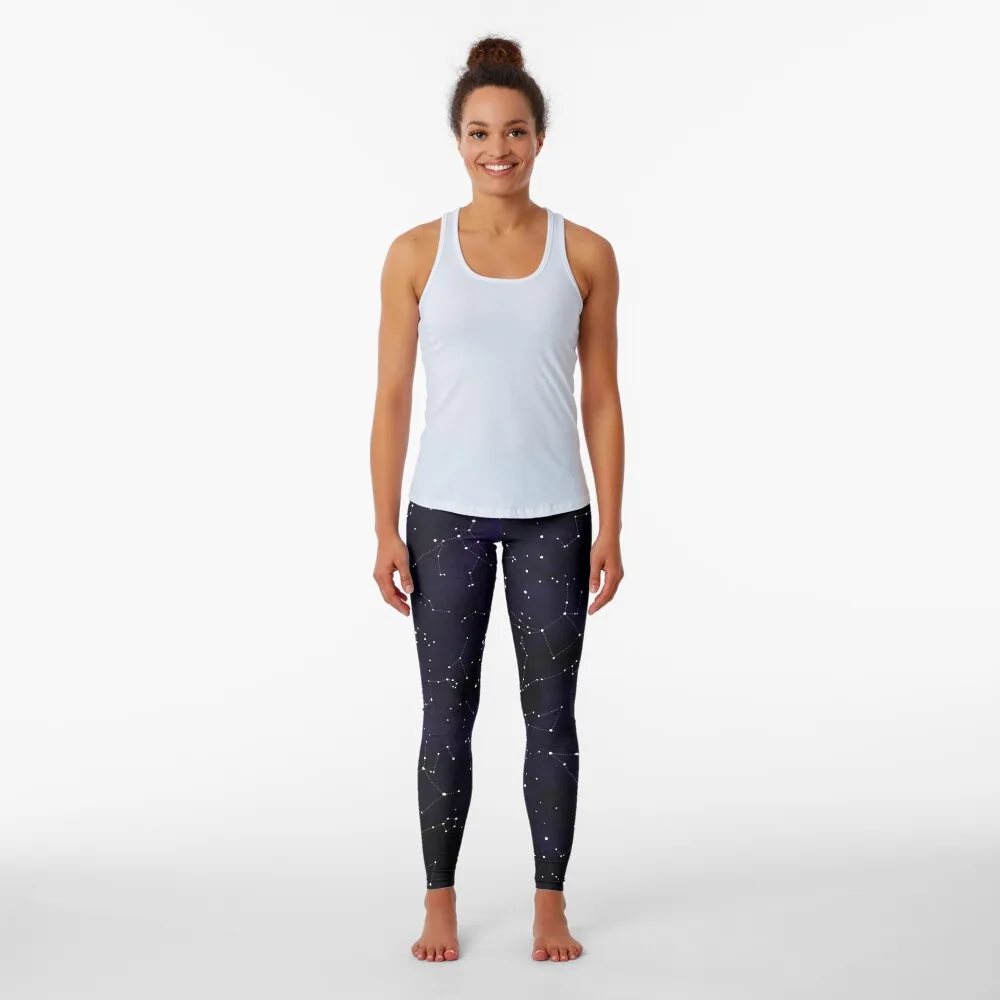 Northern Hemisphere Constellations Leggings joggers for gym top sports for gym gym's sportswear Womens Leggings