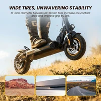 Trottinette électrique W9Air iScooter 1000W de puissance maximale, pneus tout-terrain de 10 pouces, autonomie de 40 km, batterie 10Ah, vitesse de 40 km/h, pour adultes 4