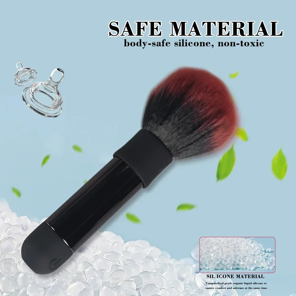 Bullet Vibrator For Women G-Spot Nipple Clitoral Makeup Brush Dildo Vibrators Clitoris Stimulator AV Magic Wand Massage Sex Toys 4