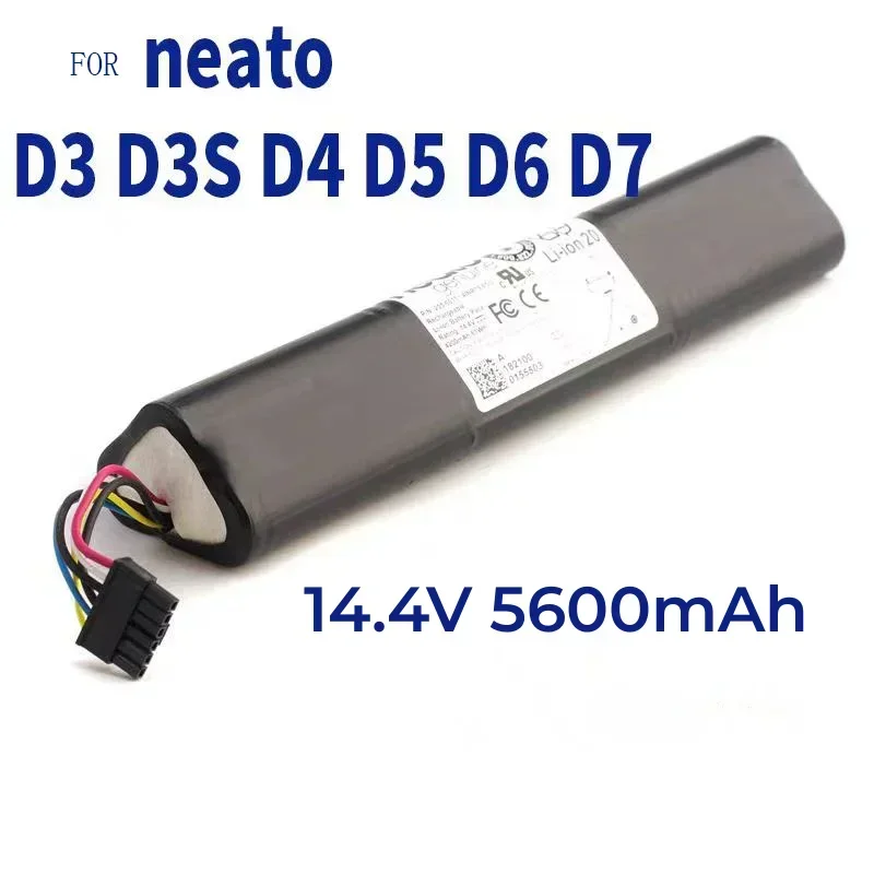 

Replacement Battery 14.4V 61WH 4200mAh For Neato Botvac D3 D4 D5 D6 D7 205-0011 Sweeping Robot