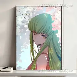 C - Code Geass Multi - Purpose Wall Art for Home and Office Decor (Z4)
