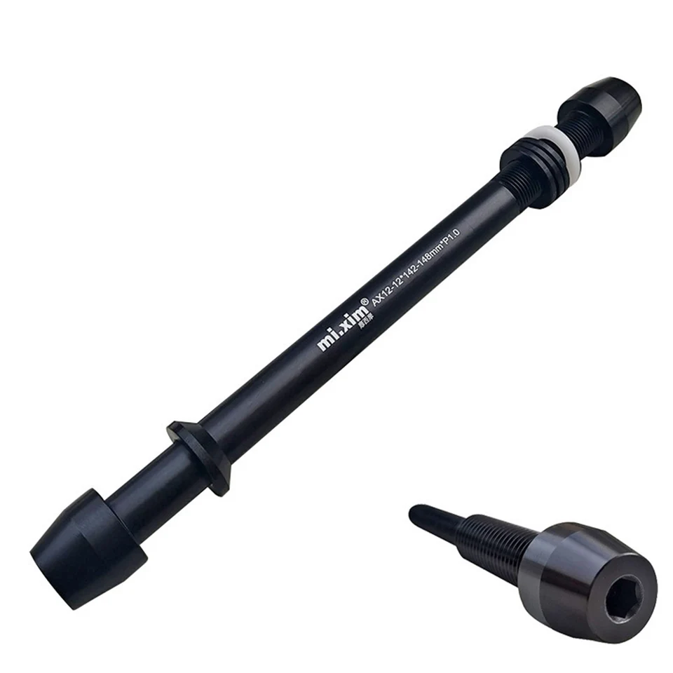 Thru Axle Adapter Trainer Thru Axle, High Strength Aluminum Alloy