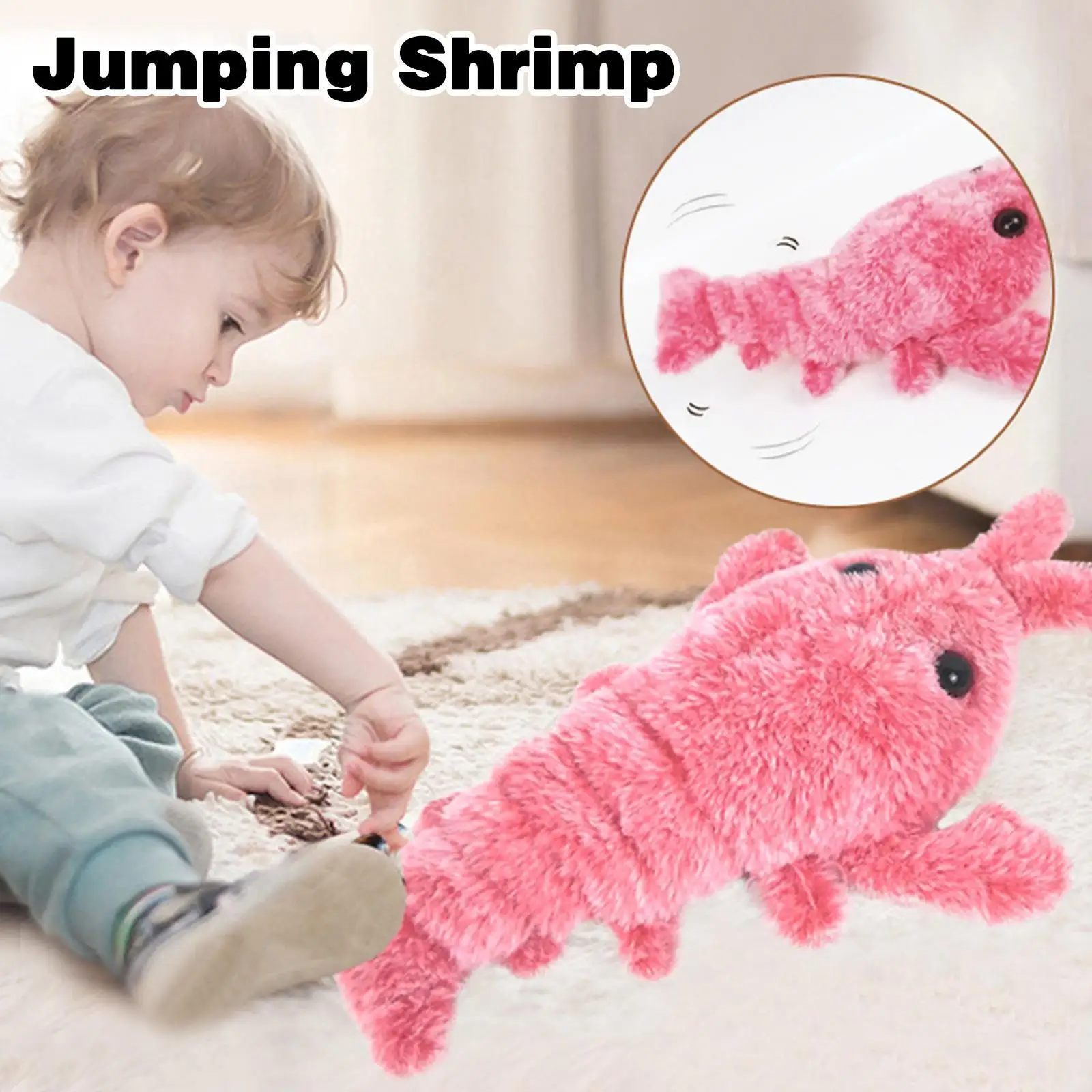 

Электрическая игрушка-креветка, движущаяся имитация лобстера, электронные плюшевые игрушки, детские мягкие игрушки-животные для детей, подарки