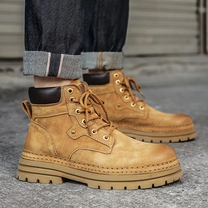 Leather Hiking Boots 5