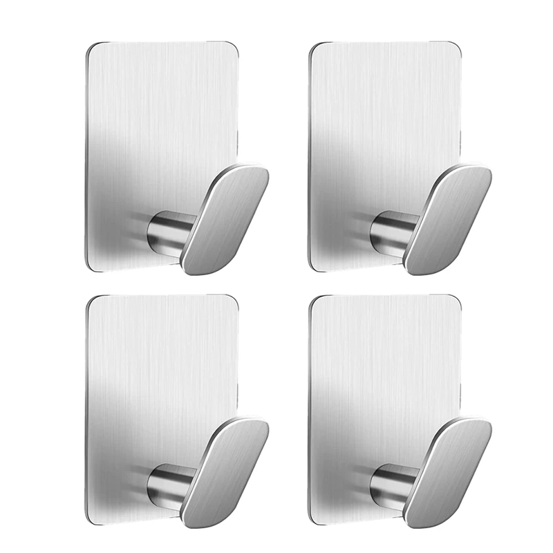 M12kno Punching Stainless Steel Hook Stainless Steel Hook Kitchen Bathroom Toilet Coat Towel