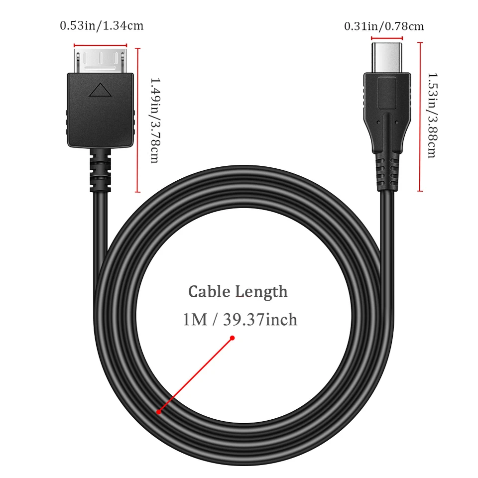 ソニーウォークマンオーディオデコードケーブル、NW-ZX1 XZ300A、WM1Z