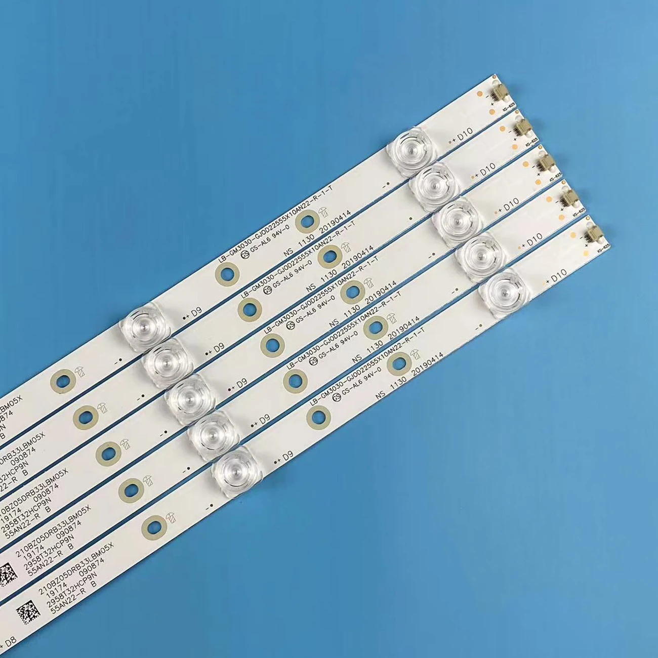 Tira Conduzida Luz de Fundo para a Philips 55 tv Lb-gm3030-gj0d22555x10an22-r1-h 55pus730 12 55pus6704 55pus7394 55pus7504 - Imagem 3