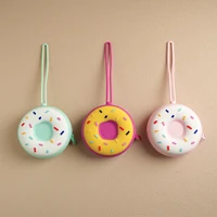 1PCS Baby Silicone Pacifier Storage Case New Donut Shape Pacifier Holder Portable Pacifier Cover Pouch Box Nipple Accessories 1