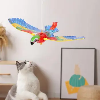 Simulation Bird Interactive Cat Toy for Indoor Cats,Automatic Hanging Eagle Flying Bird Funny Cat Interactive Toy Cat Supplies 5
