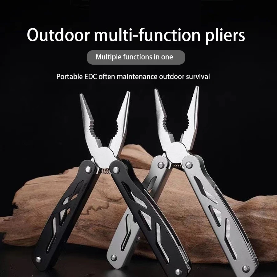 Stainless Steel Knife Pliers Outdoor Knife Combination Folding Car Convenient Multifunctional Tools knife pliers