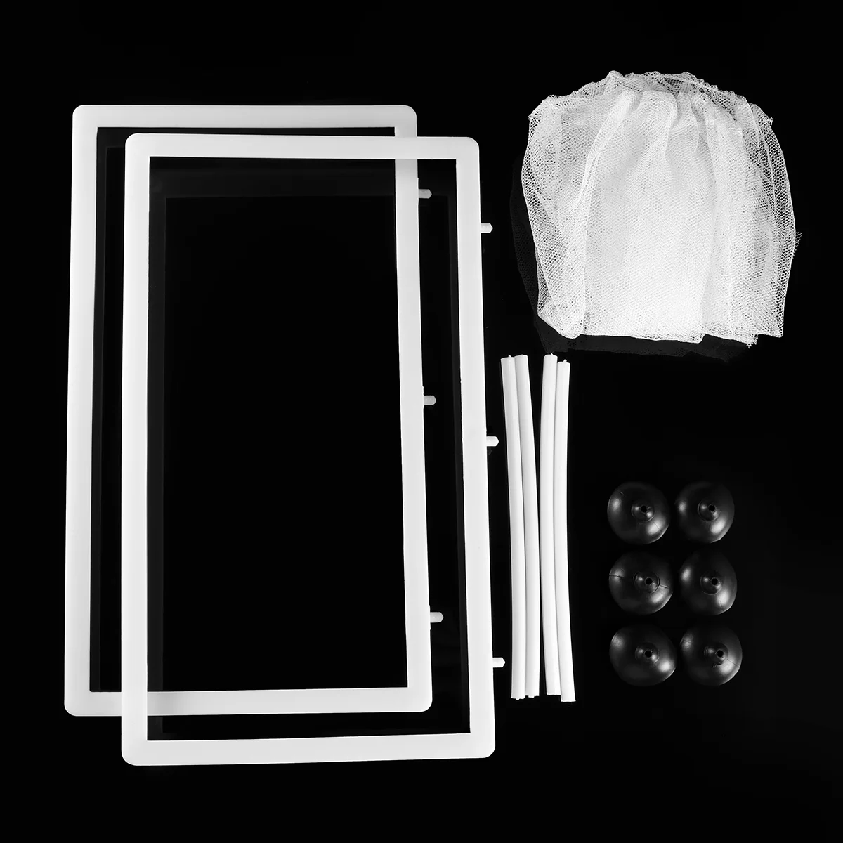 Durable Fish Breeding Net Hatchery Isolation Box Aquarium Tank Fish Breeder With Suction Cups Pet Products Plastic Frame Live