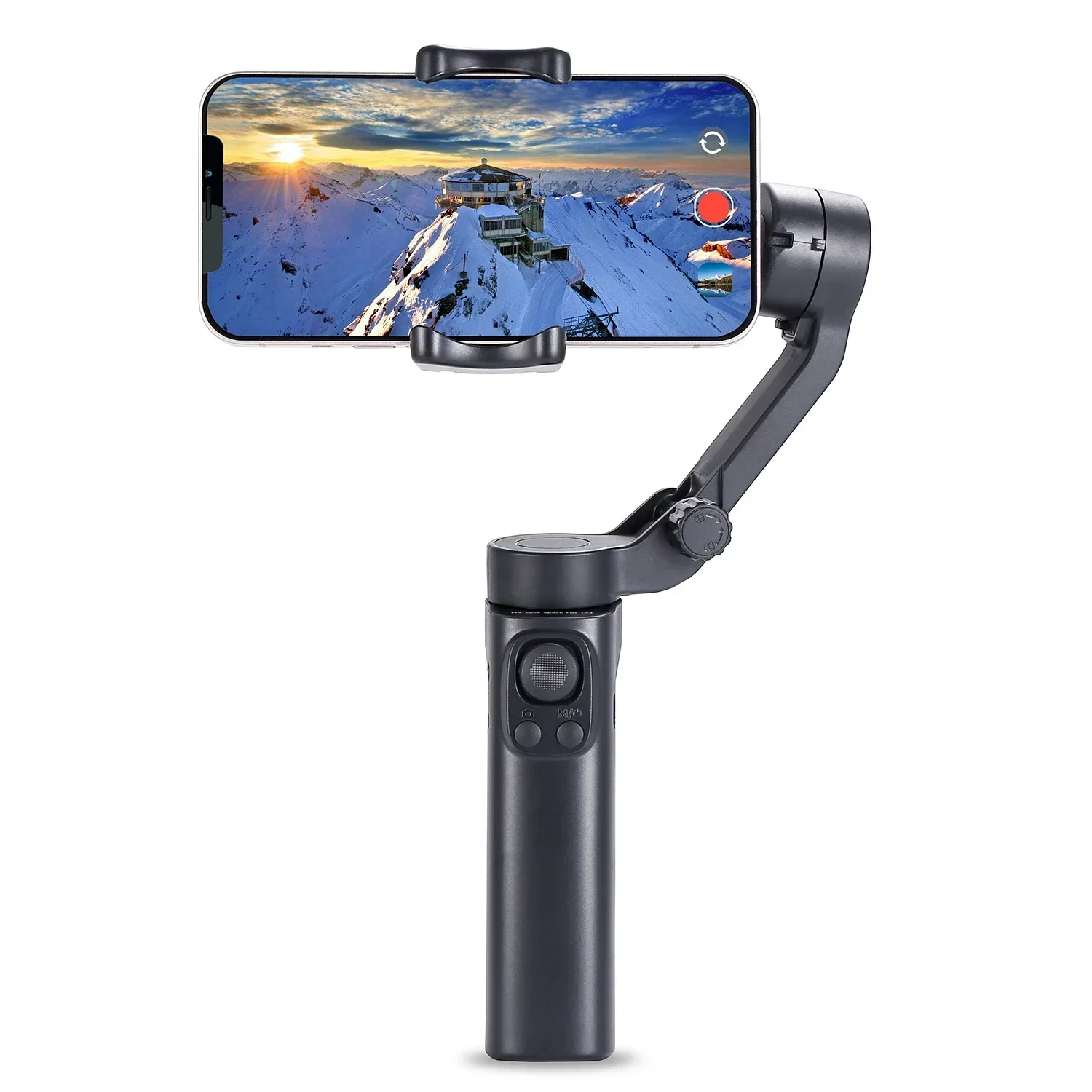 F5 3-Axis Gimbal Handheld Stabilizer With APP Outdoor Live Streaming Recording Anti Shake Selfie Pole Vlogging Shooting Bracket