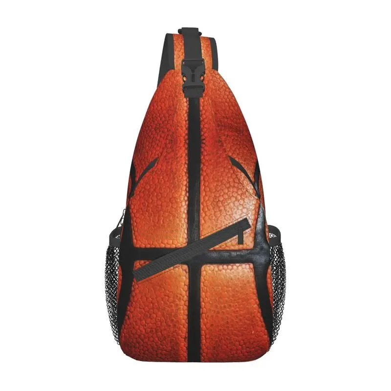 

Баскетбольная кожаная нагрудная Сумка-слинг через плечо, мужской модный рюкзак на плечо для кемпинга и езды на велосипеде